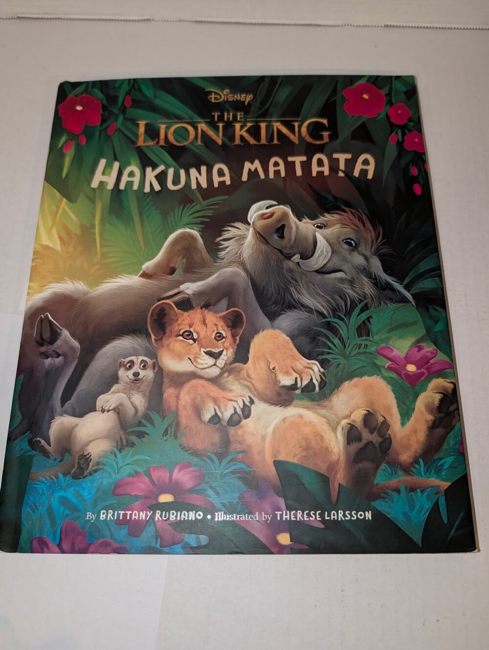 Disney The Lion King Hakuna Matata Picture HC Children's Picture Book New